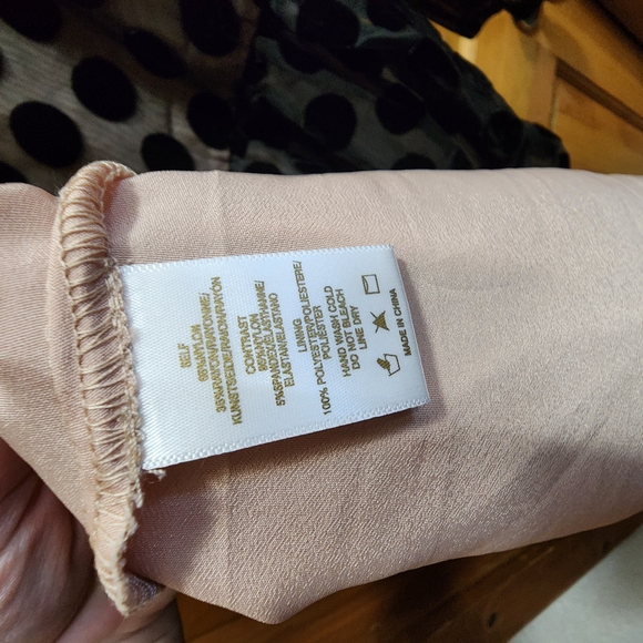 Anthropologie Dottie Dress by Sunday in Brooklyn Black Polka Dot Dress - Picture 12 of 13